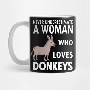 Woman Donkey Mug
